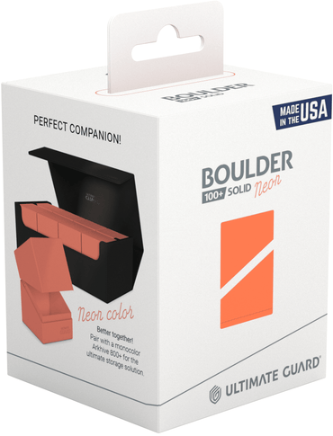 Ultimate Guard Neon Orange Boulder 100+ image 0