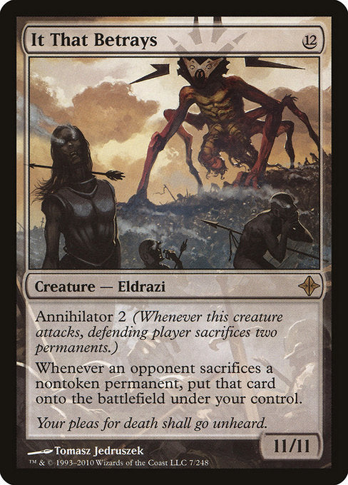 It That Betrays (7) [Rise of the Eldrazi]