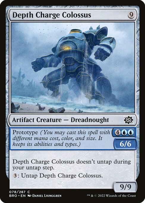 Depth Charge Colossus (78) [The Brothers' War]