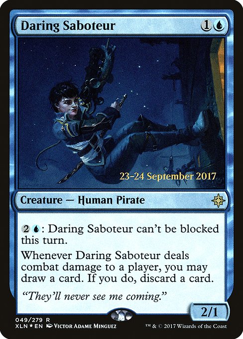 Daring Saboteur (49s) [Ixalan Promos]