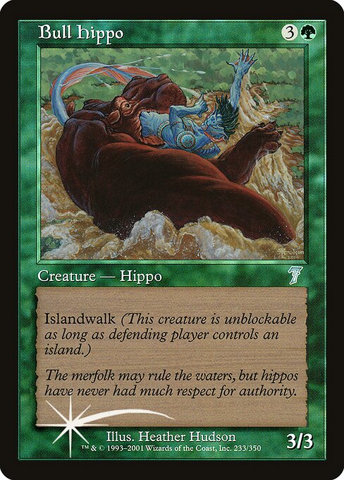 Bull Hippo (233★) [Seventh Edition]