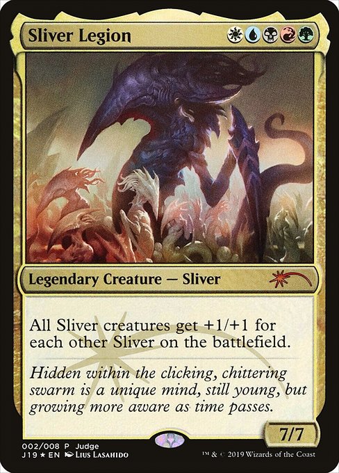 Sliver Legion (2) [Judge Gift Cards 2019]