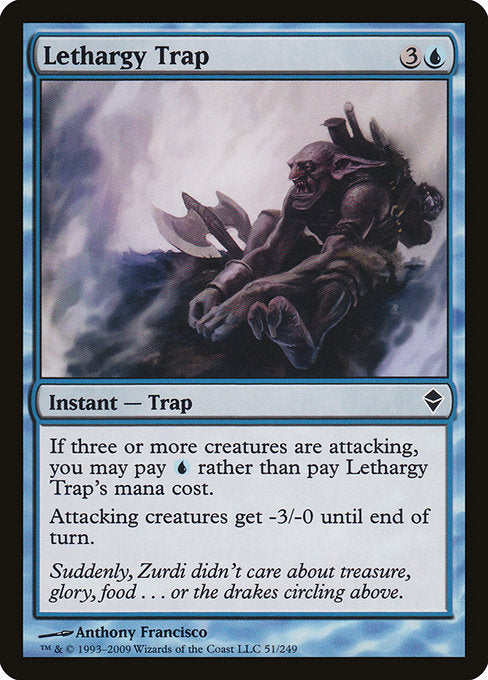 Lethargy Trap (51) [Zendikar]