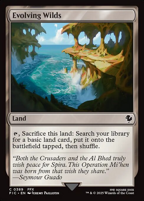 Evolving Wilds (389) [Final Fantasy Commander]