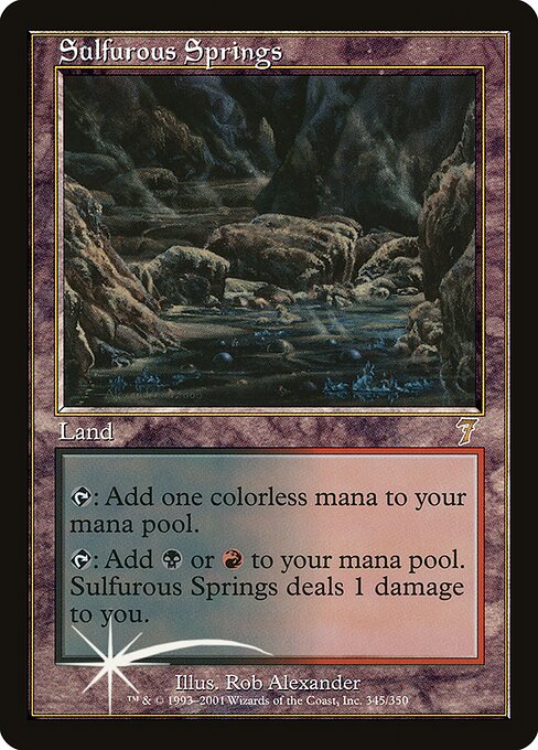 Sulfurous Springs (345★) [Seventh Edition]