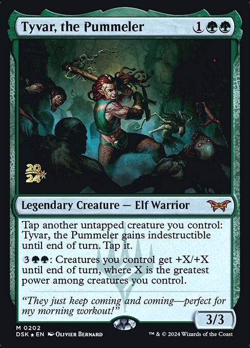 Tyvar, the Pummeler (202s) [Duskmourn: House of Horror Promos]