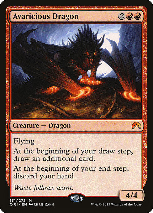 Avaricious Dragon (131) [Magic Origins]