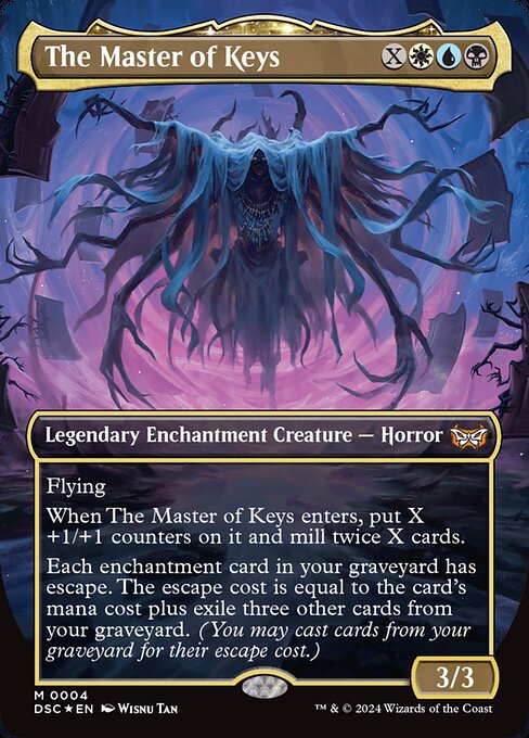 The Master of Keys (4) [Duskmourn: House of Horror Commander]