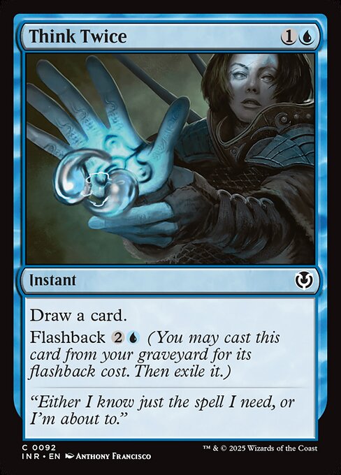 Think Twice (92) [Innistrad Remastered]