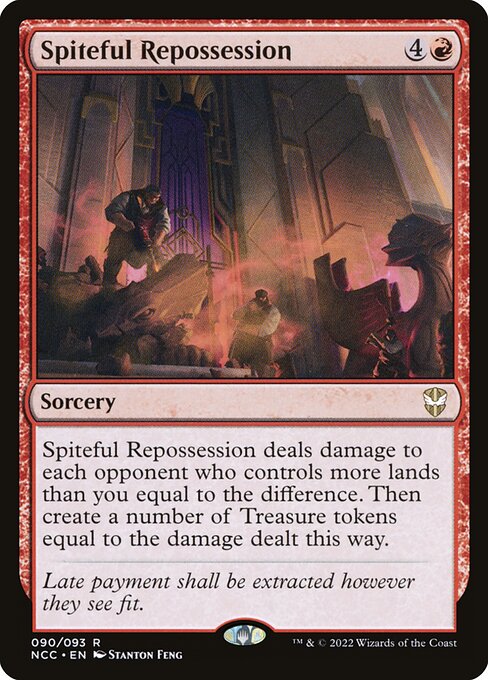 Spiteful Repossession (90) [New Capenna Commander]