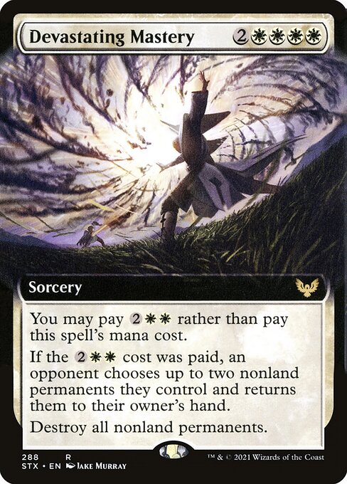 Devastating Mastery (288) [Strixhaven: School of Mages] [Extended Art]