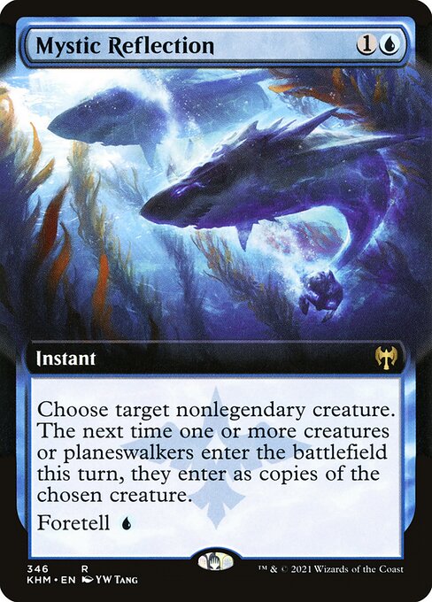 Mystic Reflection (346) [Kaldheim] [Extended Art]