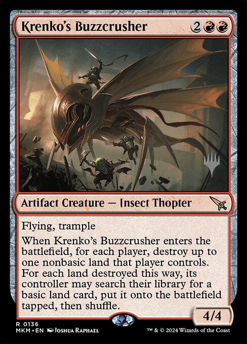Krenko's Buzzcrusher (136p) [Murders at Karlov Manor Promos]