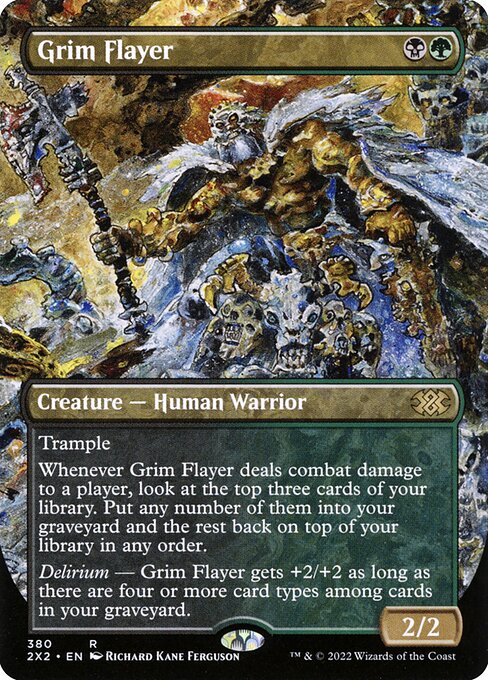 Grim Flayer (380) [Double Masters 2022] [Borderless]