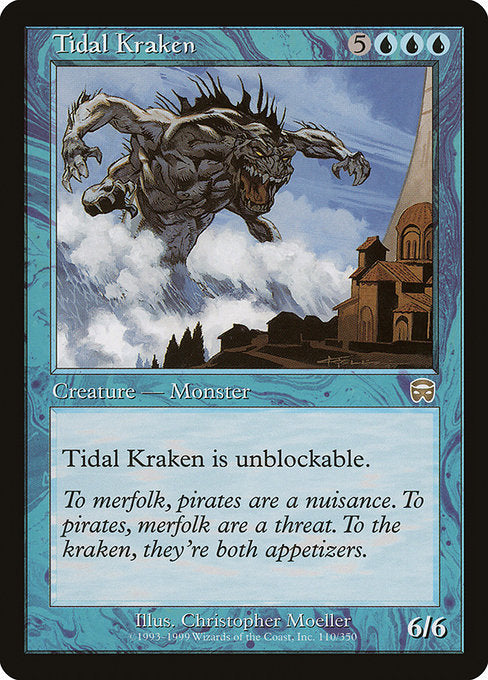 Tidal Kraken (110) [Mercadian Masques]
