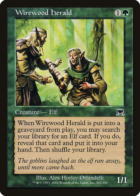 Wirewood Herald (302) [Onslaught]