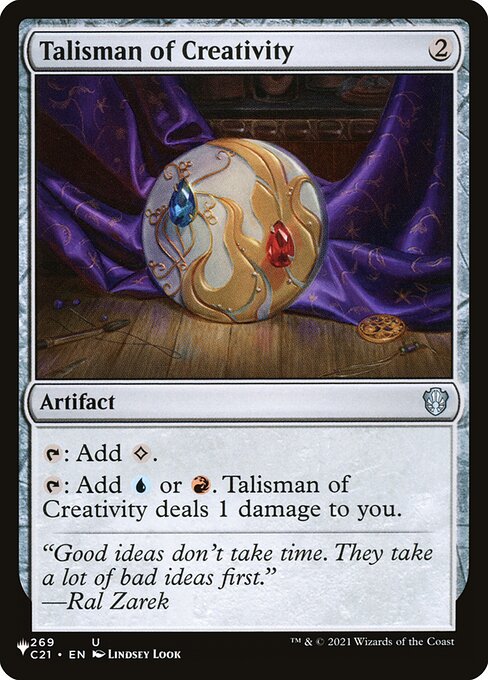 Talisman of Creativity (C21-269) [The List]