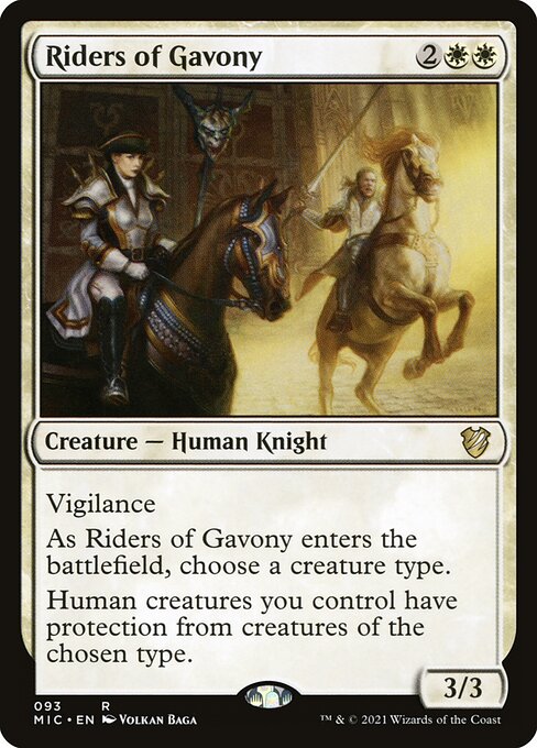 Riders of Gavony (93) [Midnight Hunt Commander]