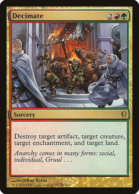 Decimate (185) [Conspiracy]