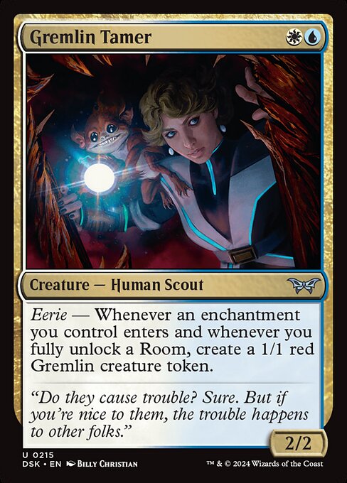 Gremlin Tamer (215) [Duskmourn: House of Horror]