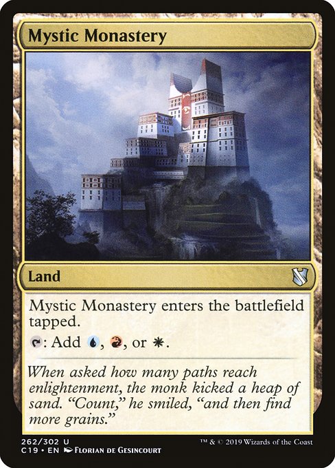 Mystic Monastery (262) [Commander 2019]