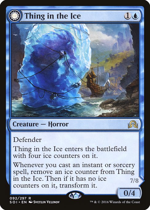 Thing in the Ice // Awoken Horror (92) [Shadows over Innistrad]
