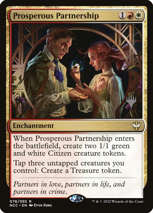 Prosperous Partnership (78p) [New Capenna Commander Promos]
