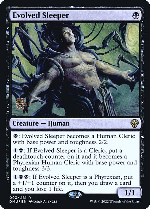 Evolved Sleeper (93s) [Dominaria United Promos]