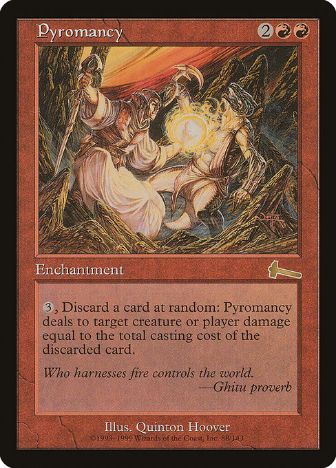 Pyromancy (88) [Urza's Legacy]