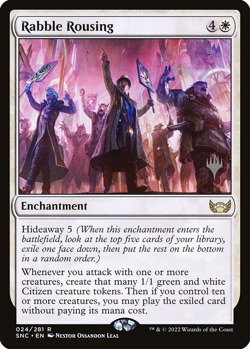 Rabble Rousing (24p) [Streets of New Capenna Promos]