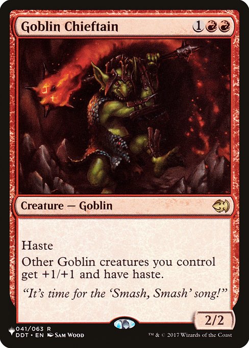 Goblin Chieftain (DDT-41) [The List]