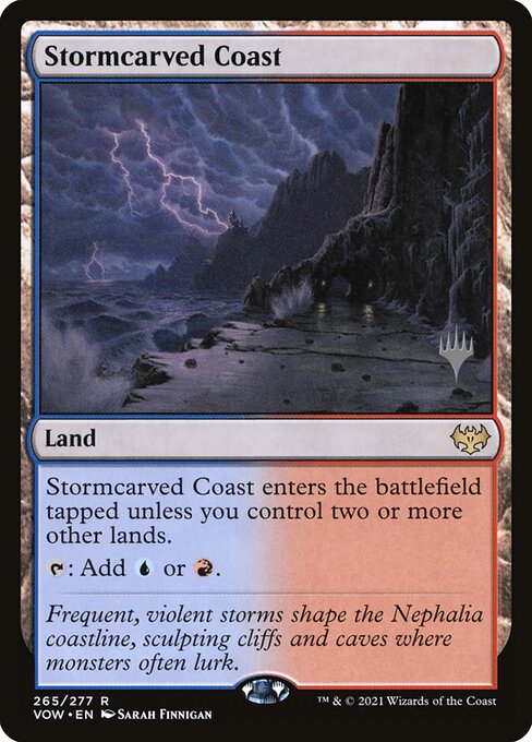 Stormcarved Coast (265p) [Innistrad: Crimson Vow Promos]