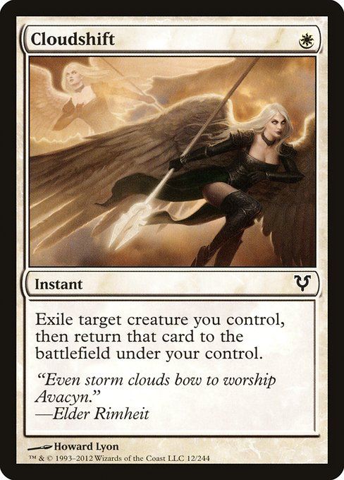 Cloudshift (12) [Avacyn Restored]