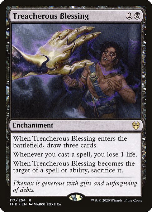 Treacherous Blessing (117) [Theros Beyond Death]
