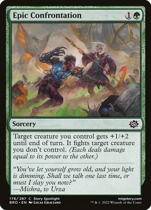Epic Confrontation (176) [The Brothers' War]