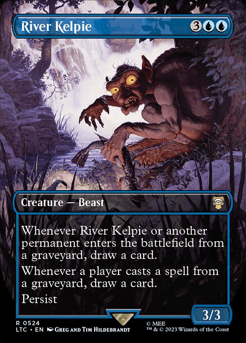 River Kelpie (524) [Tales of Middle-earth Commander] [Borderless]