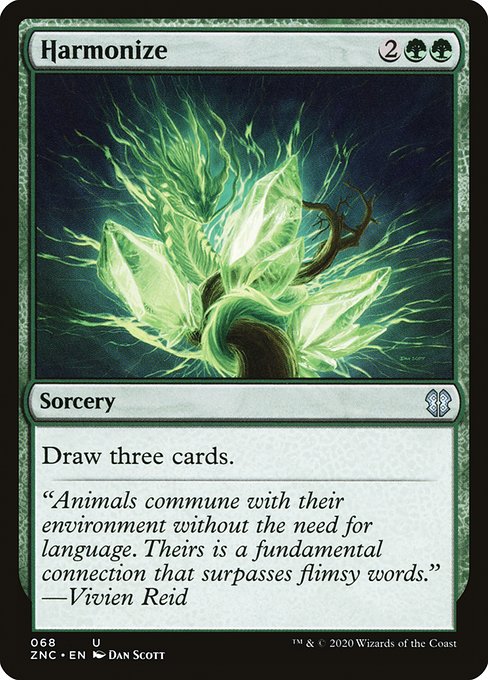 Harmonize (68) [Zendikar Rising Commander]