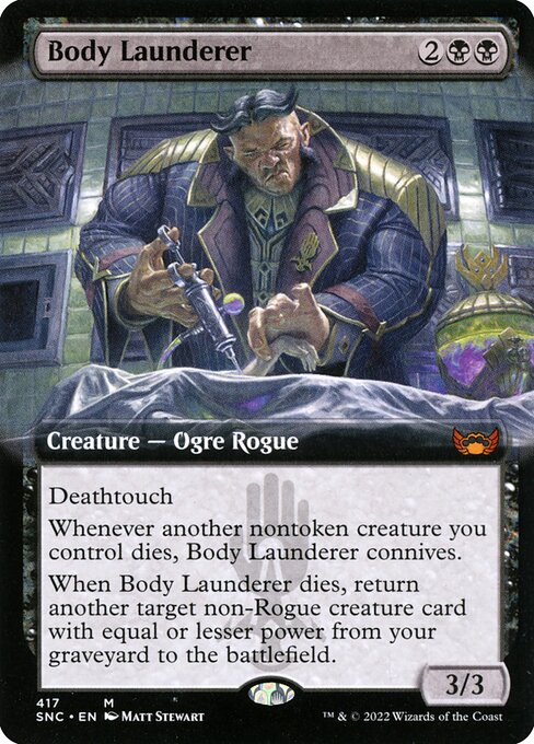 Body Launderer (417) [Streets of New Capenna] [Extended Art]