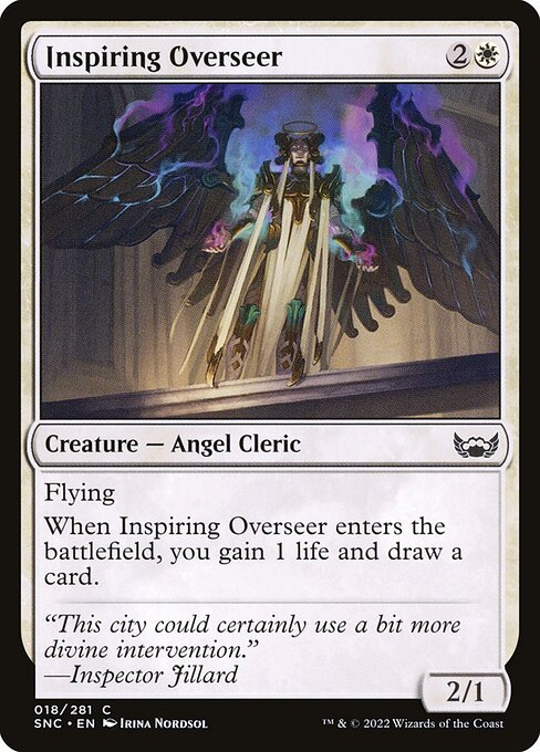 Inspiring Overseer (18) [Streets of New Capenna]