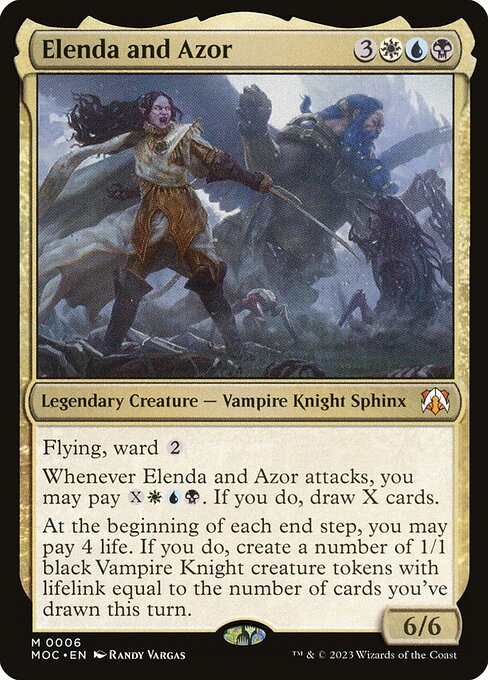 Elenda and Azor (6) [March of the Machine Commander]