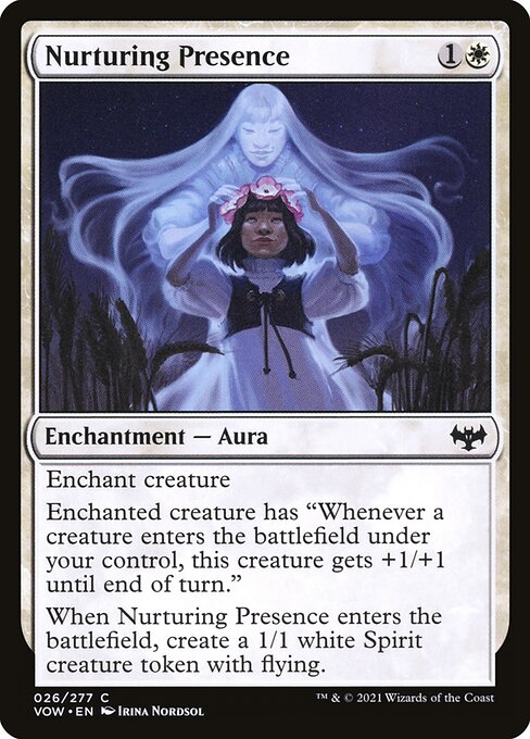 Nurturing Presence (26) [Innistrad: Crimson Vow]