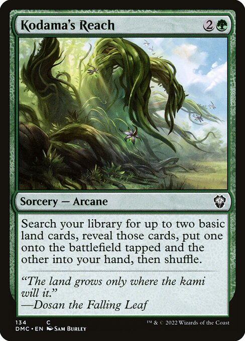Kodama's Reach (134) [Dominaria United Commander]