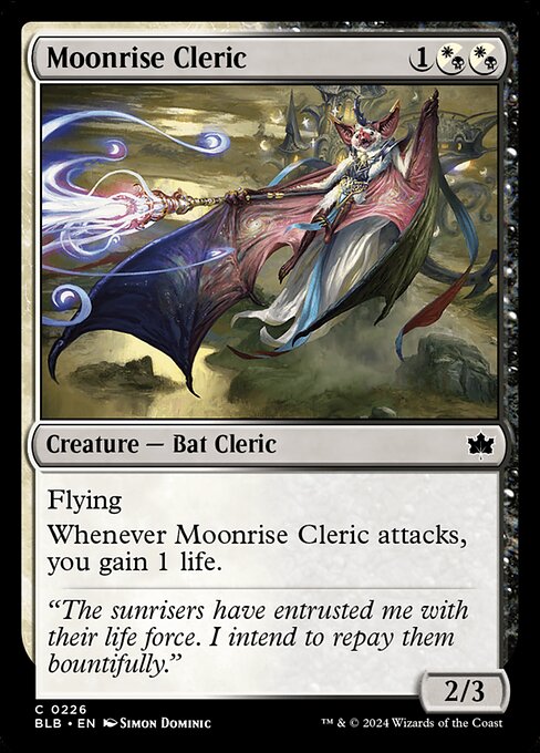 Moonrise Cleric (226) [Bloomburrow]