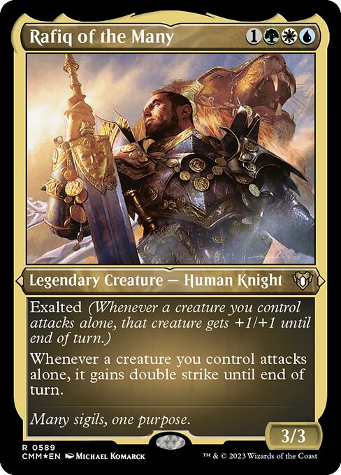 Rafiq of the Many (589) [Commander Masters]