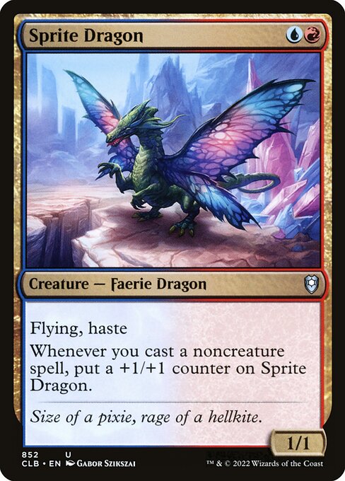 Sprite Dragon (852) [Commander Legends: Battle for Baldur's Gate]
