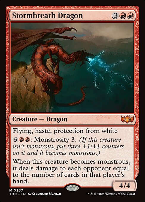 Stormbreath Dragon (237) [Tarkir: Dragonstorm Commander]