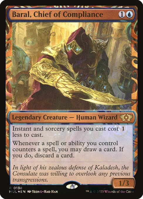 Baral, Chief of Compliance (138) [Multiverse Legends] [Showcase]