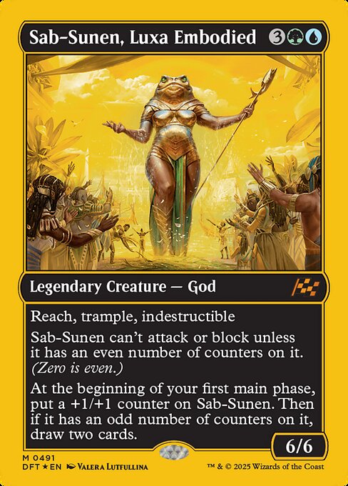 Sab-Sunen, Luxa Embodied (491) [Aetherdrift]