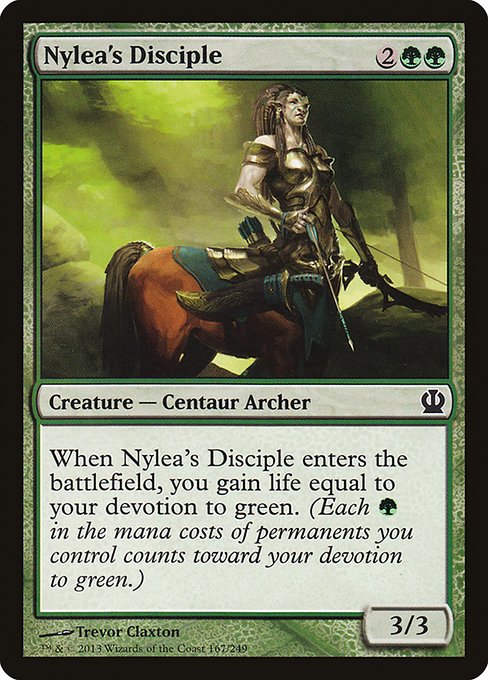 Nylea's Disciple (167) [Theros]