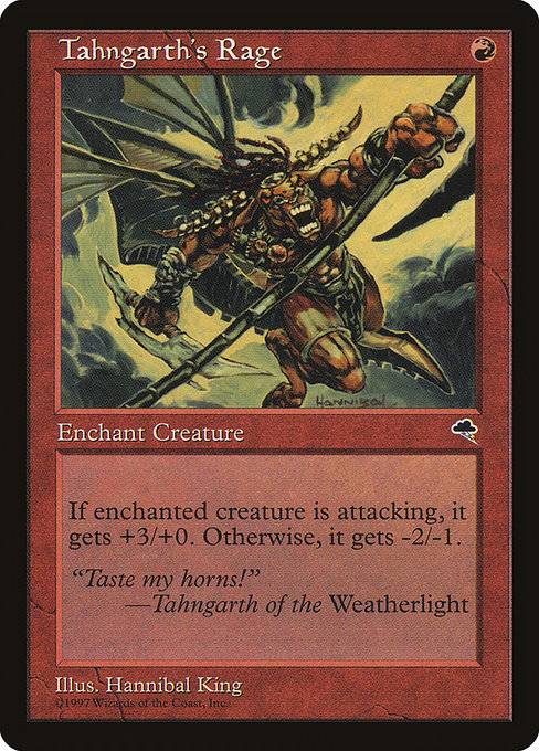 Tahngarth's Rage (209) [Tempest]